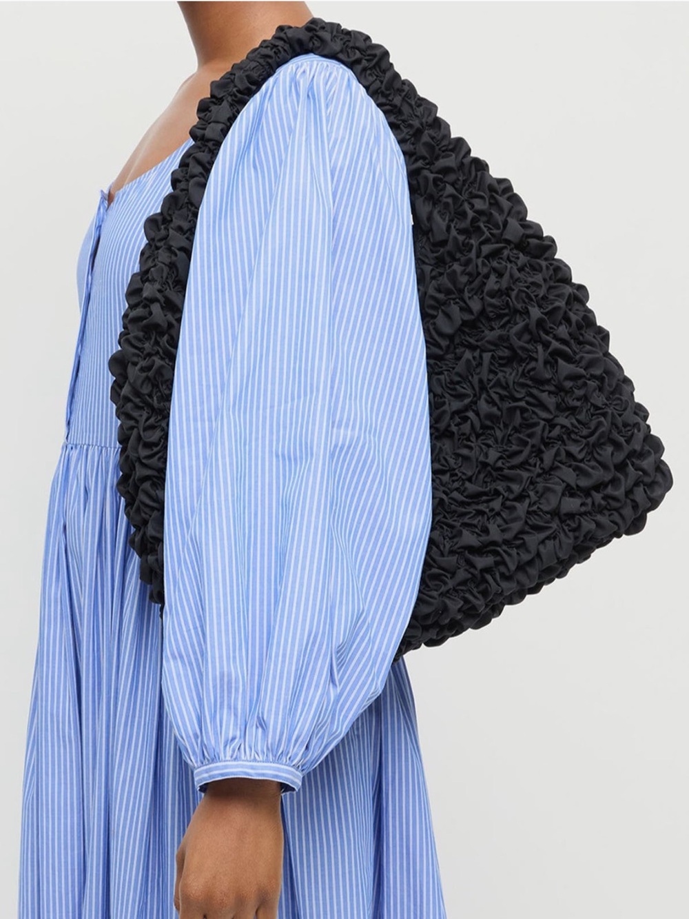 Loeffler Randall Smocked Hobo Bag